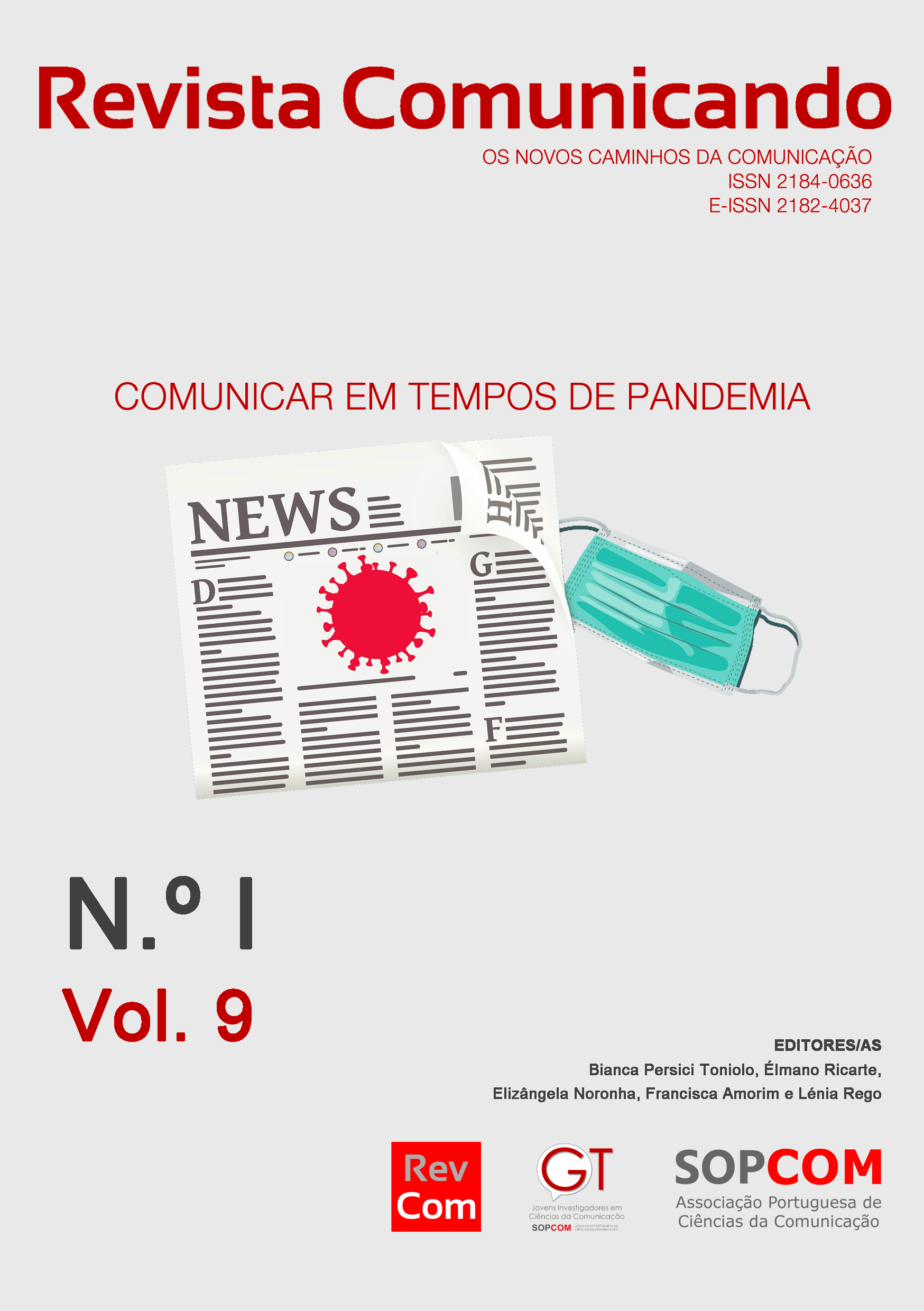 					View Vol. 9 No. 1 (2020): Communicating in Pandemic Times
				